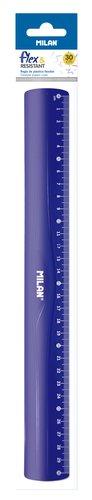 MILAN - REGLA FLEX RESINSTANT 30 CMS AZUL (Ref.353801)