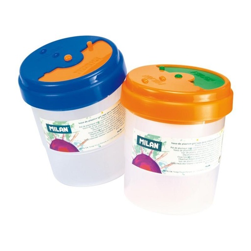 MILAN - VASO PARA LIMPIEZA DE PINCELES (Ref.5951)