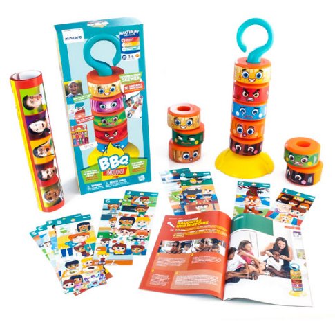 MINILAND - JUEGO DIDACTICO BROCHETA GIGANTE DE LAS EMOCIONES (Ref.45407)