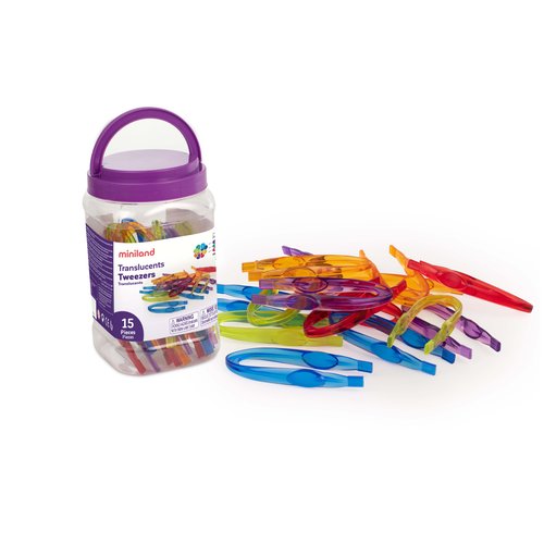 MINILAND - JUEGO ED. TRANS. PINZAS COLORES (Ref.32172)