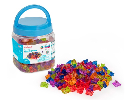 MINILAND - JUEGO ED. TRANSLUCENT PIEDRAS (Ref.32171)