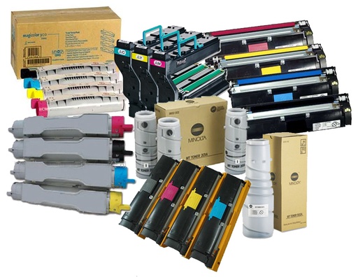 MINOLTA-QMS - MINOLTA QMS Toner BIZHUB C500 Negro/ (Ref.020L)
