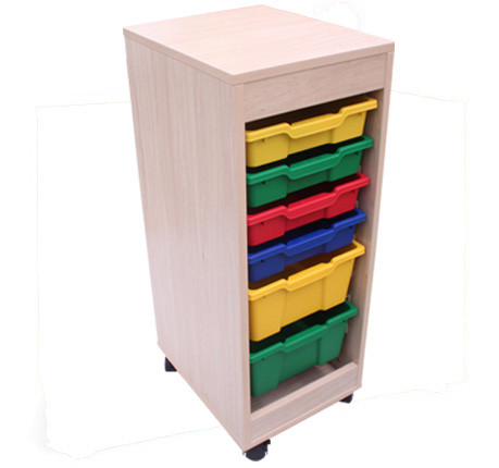 MOBEDUC - CUBETERO DOBLE ACCESO, 1 COLUMNA HAYA (Ref.600822HR18)