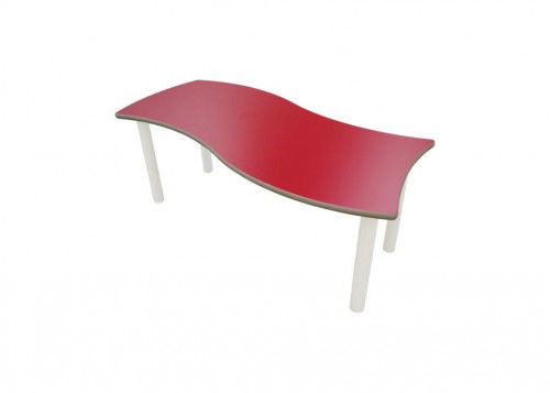 MOBEDUC - MESA RECTANGULAR ONDA (TALLA 1-3) HAYA (Ref.500112B181)