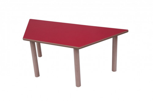 MOBEDUC - MESA TRAPECIO 120X60 CM (TALLA 0 - 3) HAYA (Ref.600552H180)