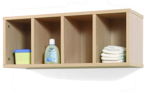 MOBEDUC - MUEBLE CASILLERO 4 CASILLAS 80-30 HAYA (Ref.600704H18)