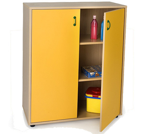 MOBEDUC - MUEBLE INTERMEDIO ARMARIO 3 ESTANTES HAYA (Ref.600802HPS18)