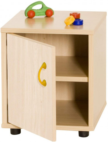 MOBEDUC - MUEBLE SUPERBAJO ARMARIO 2 ESTANTES 360 HAYA (Ref.600110HPS18)