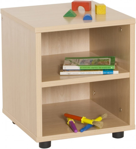 MOBEDUC - MUEBLE SUPERBAJO ESTANTERÍA 360 HAYA (Ref.600109HP18)