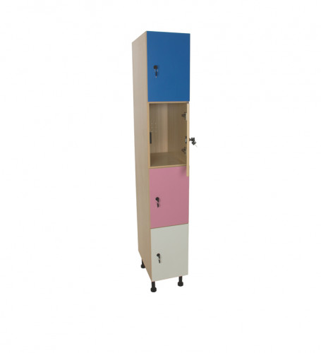 MOBEDUC - MUEBLE TAQUILLA 4 PUERTAS (ANCHO 40 CM) HAYA (Ref.600635HPC18)