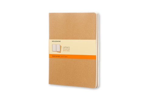 MOLESKINE - CUAD. CAHIER 19x25 120h HZT KR (Ref.QP421)