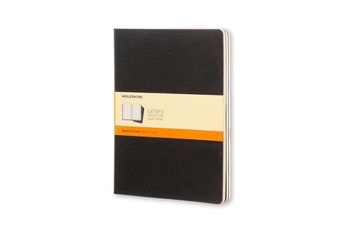 MOLESKINE - CUAD. CAHIER 19x25 120h HZT NG (Ref.QP321)