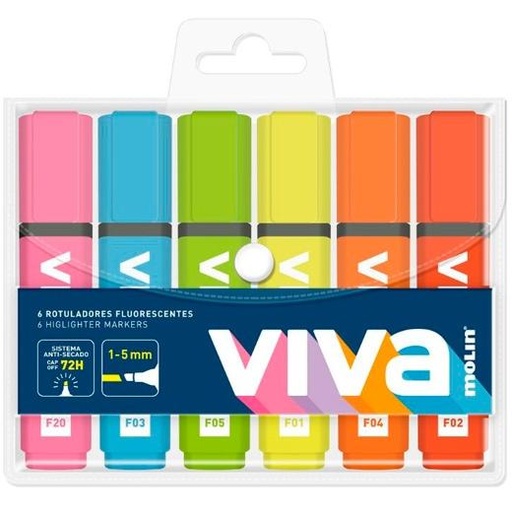 MOLIN - ROTUL.FLUOR BOLSA DE 6 (Ref.RTF240-06W)