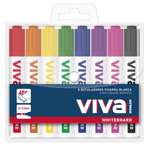 MOLIN - ROTUL.PIZARRA SURTIDO B/8 (Ref.RWB230-08W)