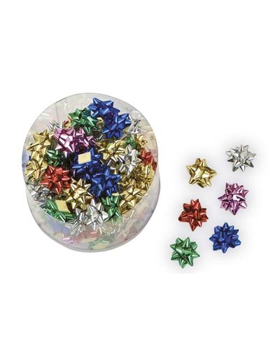 MOÑAS/COCAS de 5 mm CAJA de 100 METALIZADAS SURTIDAS (Ref.S521-00)