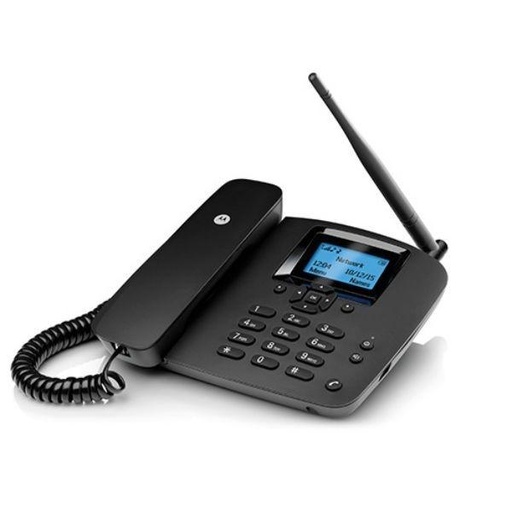 MOTOROLA - FW200L Telefono GSM ML ID LCD Negro (Ref.E98000N07B1AES03)