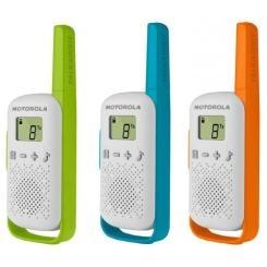 MOTOROLA - T42 Walkie Talkie 4Km 16CH Blanco Triple (Ref.B4P00811MDKMAW)