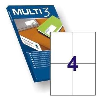 MULTI3 - ETIQUETAS 105X148 100 HOJAS (Ref.4713)