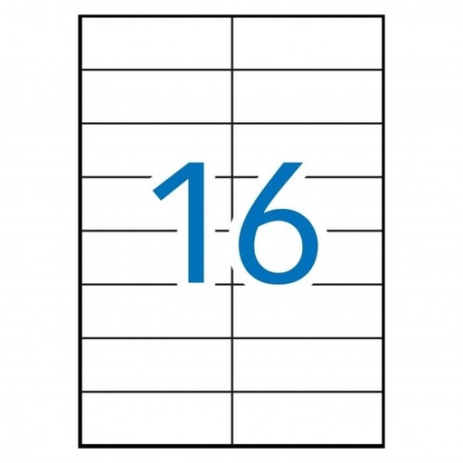 MULTI3 - ETIQUETAS 105X37 500 HOJAS (Ref.10524)