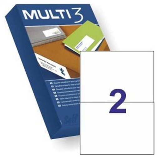 MULTI3 - ETIQUETAS 210X148 500 HOJAS (Ref.10532)