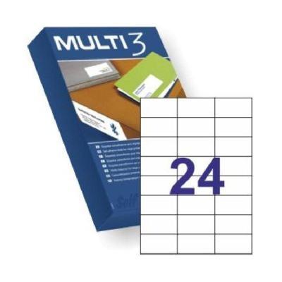 MULTI3 - ETIQUETAS 70X37 500 HOJAS (Ref.10518)