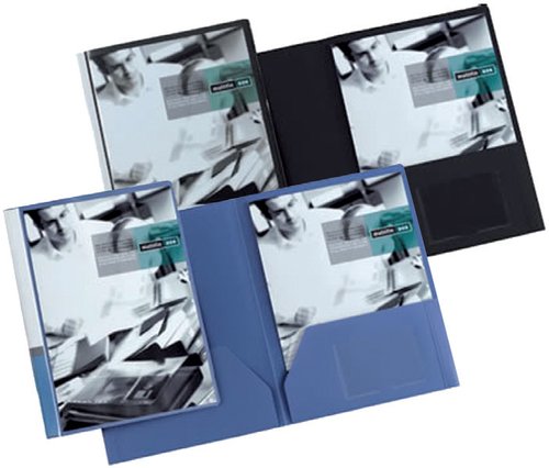 MULTIFIN - DOSSIER con DOBLE BOLSA DOS D074 CANGURO NEGRO (Ref.5747463)