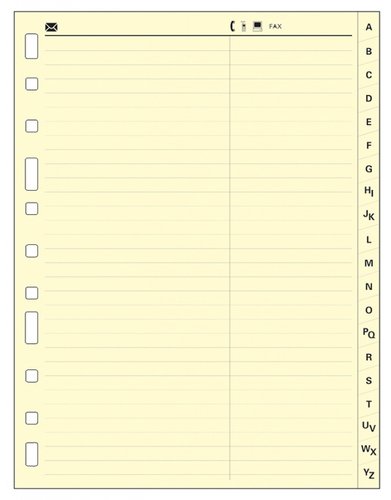 MULTIFIN - INDICE CARTULINA ALFABETICO ALFA 3002 4º 20 pestañas 11 taladros (Ref.4325206)