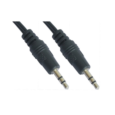 NANOCABLE - cable de audio 5 m 3,5mm Negro (Ref.10.24.0105)