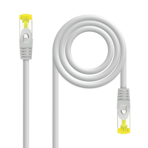 NANOCABLE - Cable de red latiguillo RJ45 LSZH CAT.6A SFTP AWG26, Gris, 1.5 m (Ref.10.20.1901-L150)