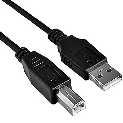NANOCABLE - CABLE USB 2.0 IMPRESORA, TIPO A/M-B/M, NEGRO, 4.5 M (Ref.10.01.0105-BK)