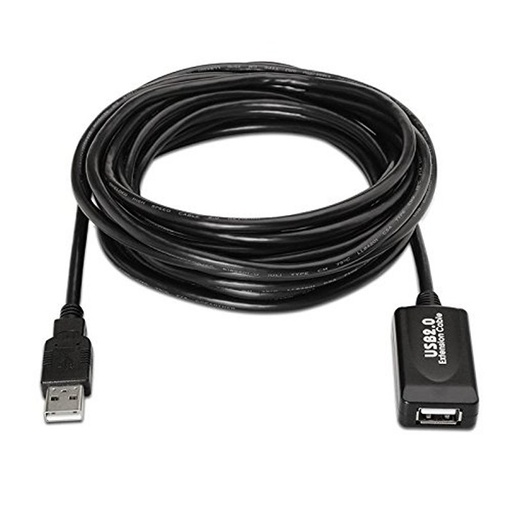 NANOCABLE - CABLE USB 2.0 PROLONGADOR CON AMPLIFICADOR, TIPO A/M-A/H, 5.0 M (Ref.10.01.0211)