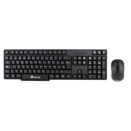 NGS - TECLADO Y RATON EUPHORIA NEGRO (Ref.EUPHORIAKIT)