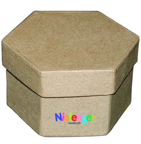 NIEFENVER - CAJAS DECORABLES CARTON OCTOGONALES 9x7 CM (Ref.1100114)