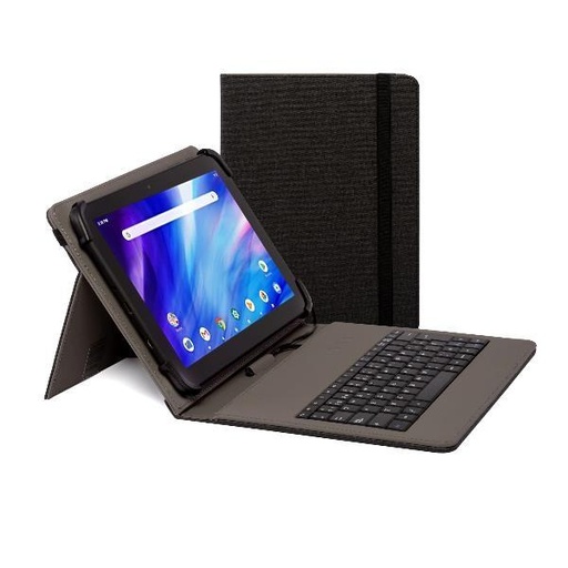NILOX - FUNDA TABLET 9,7" A 10´5" CON TECLADO USB NEGRO (Ref.NXFU001)