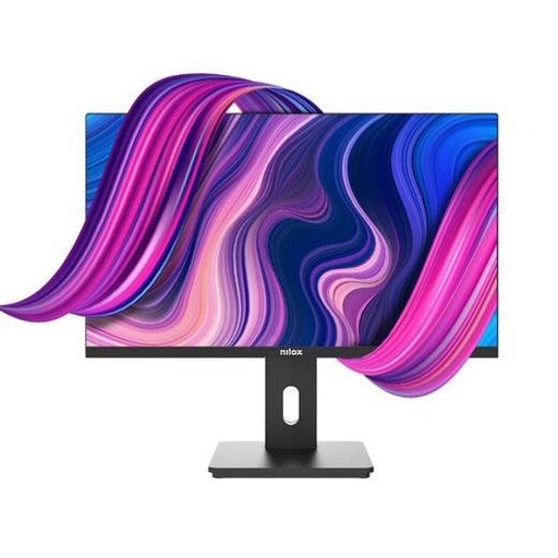 NILOX - MONITOR DESKTOP 27" FHD, IPS, HDMI, DP Y VGA 1920X1080 75HZ 16:9 (Ref.NXM27REG02)