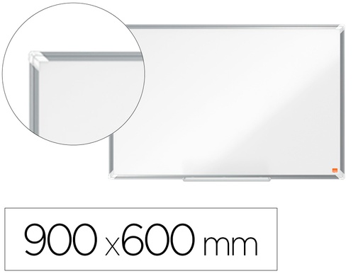 NOBO - PIZARRA BLANCA PREMIUM PLUS MELAMINA MAGNETICA 900X600 MM (Ref.1915167)