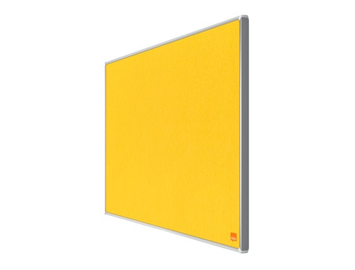 NOBO - TABLERO DE ANUNCIOS IMPRESSION PRO FIELTRO AMARILLO FORMATO PANORAMICO 32" 710X400 MM (Ref.1915429)