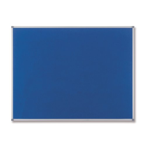 NOBO - TABLERO FIELTRO ELIPSE MARCO ALUMINIO 90x120 cm AZUL (Ref.1900916)