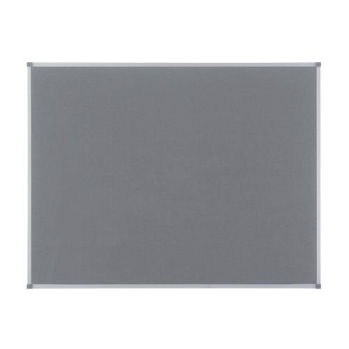 NOBO - TABLERO FIELTRO ELIPSE MARCO ALUMINIO 90x120 cm GRIS (Ref.1900912)