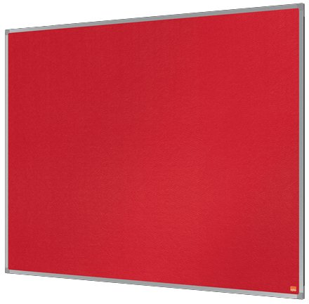 NOBO - TABLERO FIELTRO ESSENCE MARCO ALUMINIO 90x120 cm ROJO (Ref.1904067)