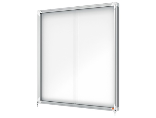 NOBO - VITRINA DE ANUNCIOS PREMIUM PLUS MAGNETICA CON PUERTA CORREDERA 12 X DIN A4 997X972X54 MM (Ref.1902570)