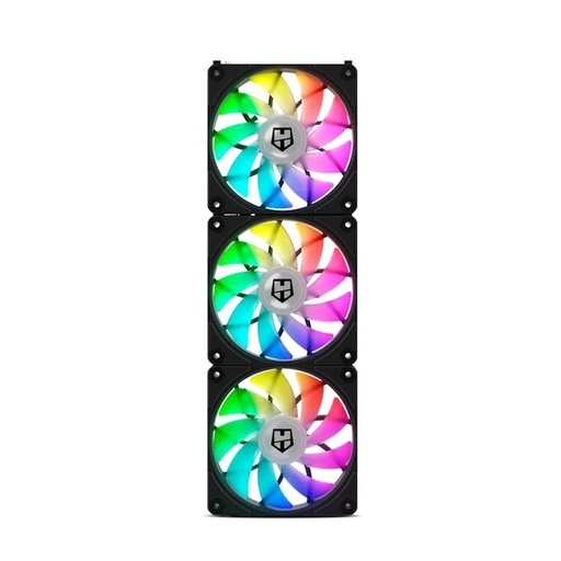 NOX - HUMMER EASYLINK | ARGB FANS KIT NEGROS (Ref.NXHUMMEREASYLINKBK)