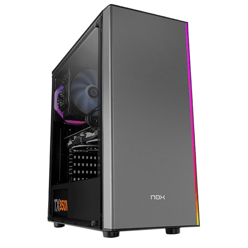 NOX - Infinity Omega RGB Midi Tower Negro (Ref.NXINFTYOMEGA)