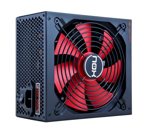 NOX - unidad de fuente de alimentación 750 W 20+4 pin ATX Negro, Rojo (Ref.NXS750)