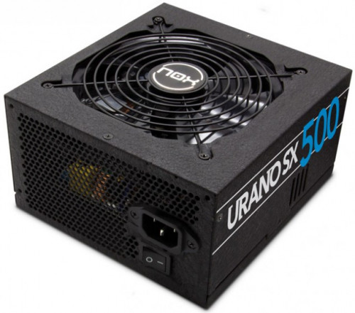 NOX - Urano SX unidad de fuente de alimentación 500 W 20+4 pin ATX ATX Negro (Ref.NXURSX500)