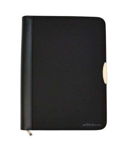OFFICE BOX - CARPETA PORTADOCUMENTOS DYNAMINC A4 con 4 anillas NEGRO (Ref.74368)