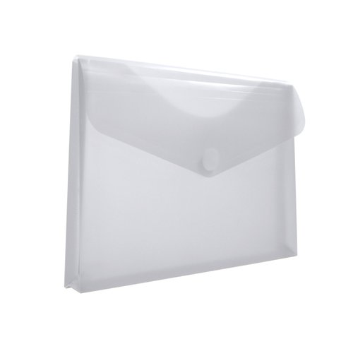 OFFICE BOX - DOSSIER SOBRE FUELLE PP VELCRO A4+ CRISTAL (Ref.90761)