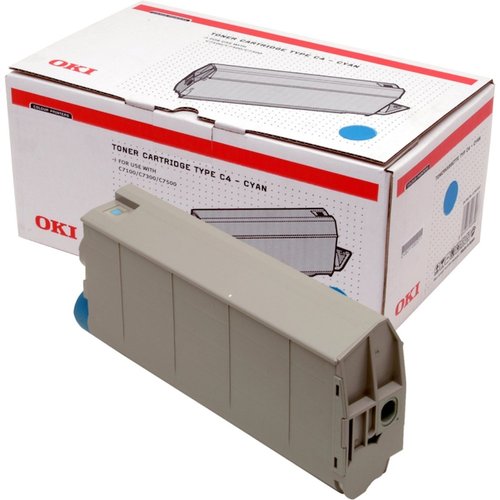 OKI - TONER C7100/7300/7350/7500 CIAN (10.000 PAG.) TYPE C4 (Ref.41963007)