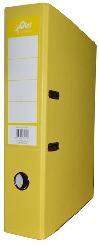 OLEF - ARCHIVADOR palanca PLASTIF.COLOR A4 50mm AMARILLO (Ref.OL2045AM)