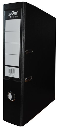 OLEF - ARCHIVADOR palanca PLASTIF.COLOR A4 50mm NEGRO (Ref.OL2045NE)